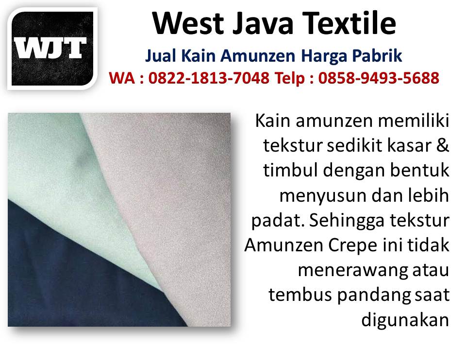 Harga kain amunzen grade a per meter - West Java Textile | wa : 082218137048, toko kain amunzen Bandung.  Bahan-amunzen-adem-tidak